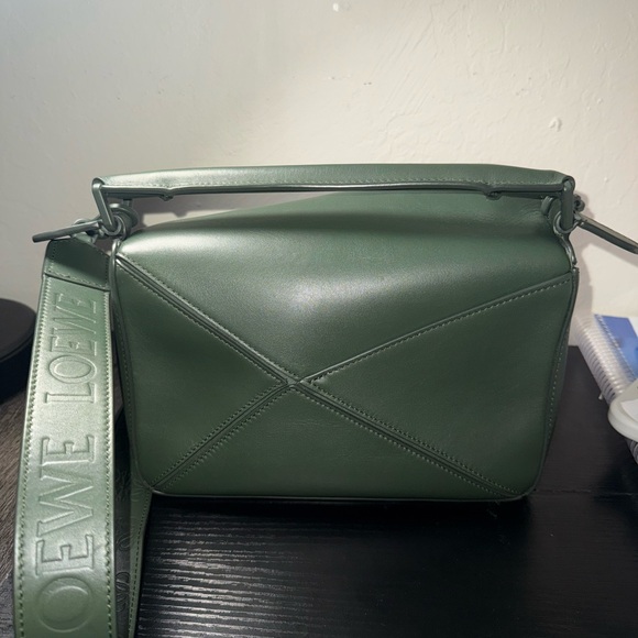Loewe Puzzle Small Leather Top-Handle Bag - Picture 8 of 12